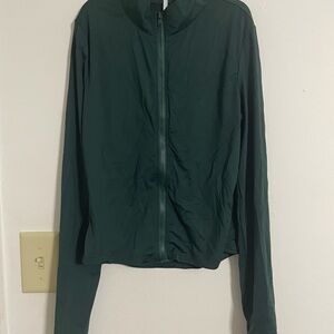 SHEIN Forest Green Bomber Jacket